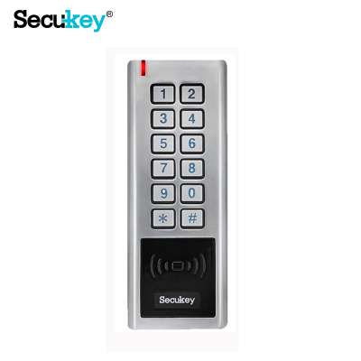 Metal standalone keypad for door entry with wiegnad waterproof