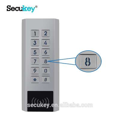 Metal keypad with RFID access control system products