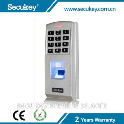 Secukey Anti-Vandal Metal Keypad Fingermark Access Controls