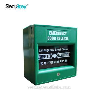 Break Glass Fire Emergency Exit Switch Door Release Button For Access Control