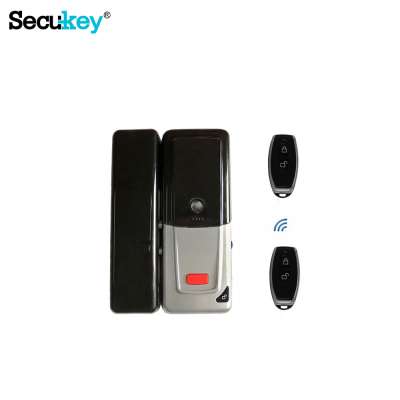 Wireless battery powered door entry device remote transmitter door lock remote access control