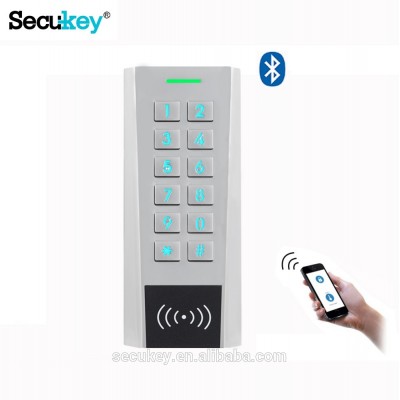 Metal waterproof bluetooth access control keypad for door lock